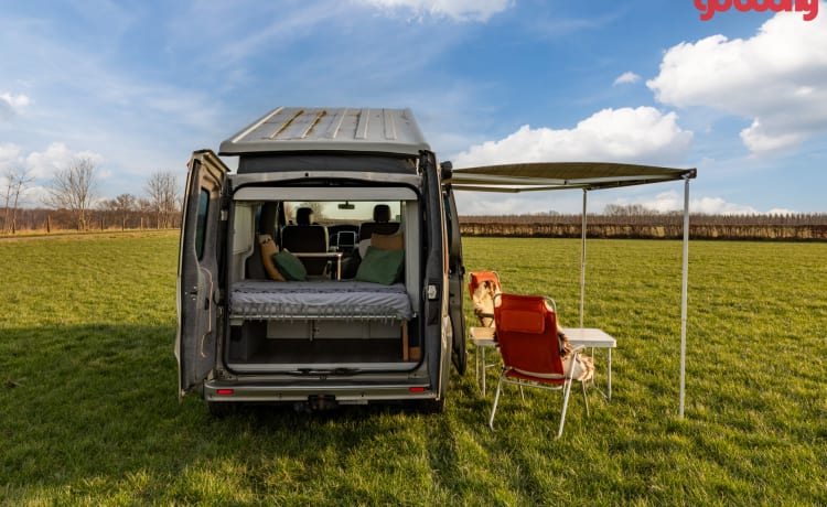 Roza – 4p Renault Camperbus uit 2011 - geschikt voor vrijwel elk avontuur!