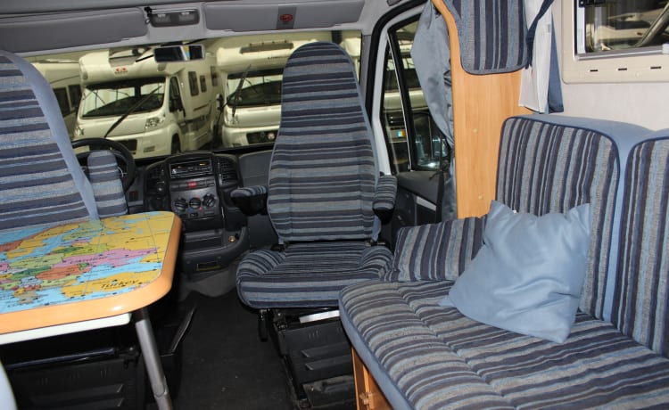 6p Adria Mobil alcove from 2005