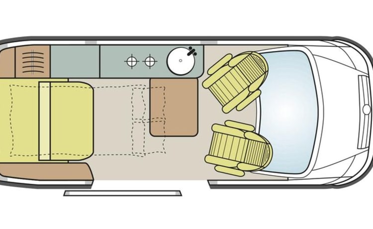 Mercedes-Benz marco polo (2023) Glamping in luxury