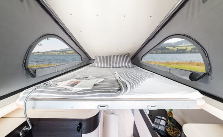 Glamping on wheels! – Westfalia-Wohnmobil für 2 Personen aus dem Jahr 2019