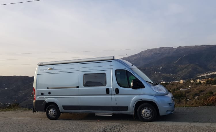 Bavaria Camp Marino – Marino: practical 2p Fiat Ducato bus camper