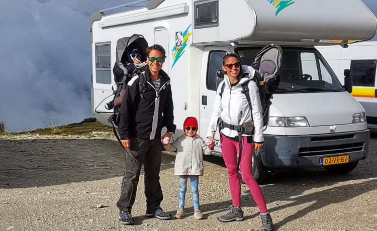 Tot 6 pers. familie camper voor een fijne vakantie!