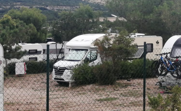 Ahörnchen  – Entièrement équipé, autonome, climat stationnaire