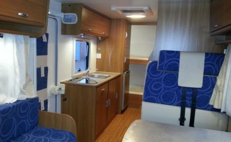 G-type – Modern spacious motorhome with 200 free extras