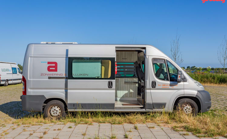 De vrijbuiter – 2p Peugeot camperbus L 3/H2 uit 2012