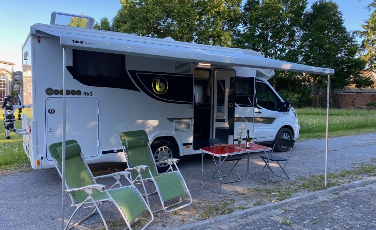 Camping-car spacieux de 2021, idéal pour une famille ou un couple