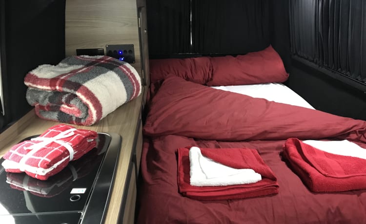 Ruby  – Camper Volkswagen 4 posti letto del 2012