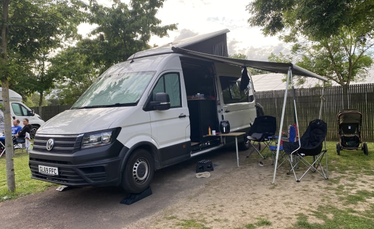 Hunter – 5-persoons Volkswagenbus uit 2019