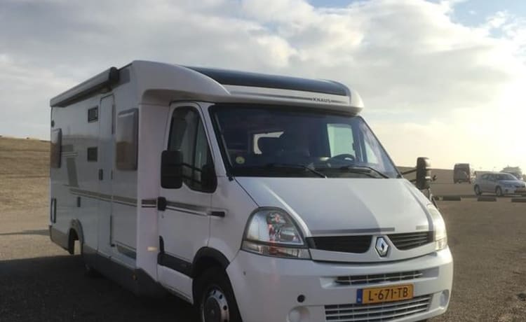 knaus sport ti 3 pers camper als nieuw nog vrij