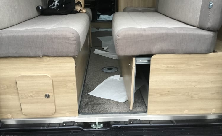 Blackie – 2 berth Fiat Evolution CV20 from 2020