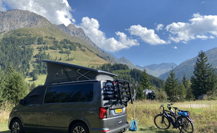 Pampus – Sportif [2023] VW T6.1 SpaceCamper 2.0/DSG 5Pers BusCamper