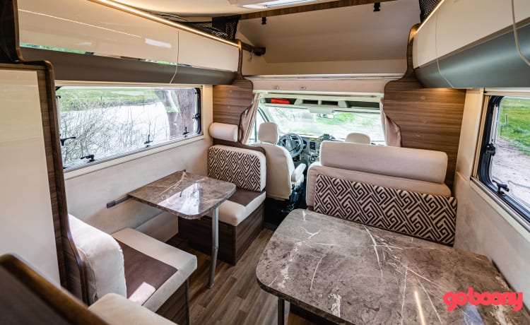 Ideale familie camper 6 personen