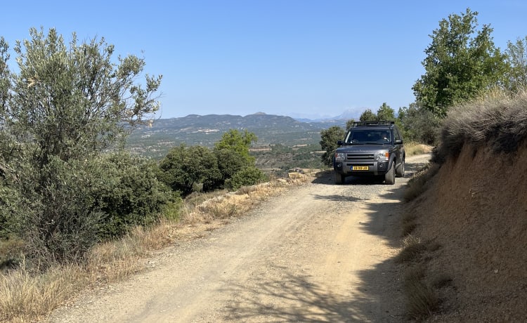 Land Rover Discovery 3 avec tente de toit 4p à partir de 121,00