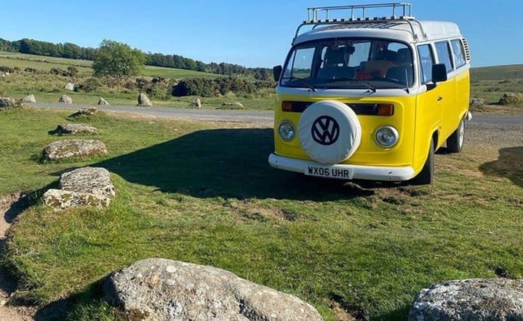 Molly  – Volkswagen Campervan mit 2 Schlafplätzen ab 2006