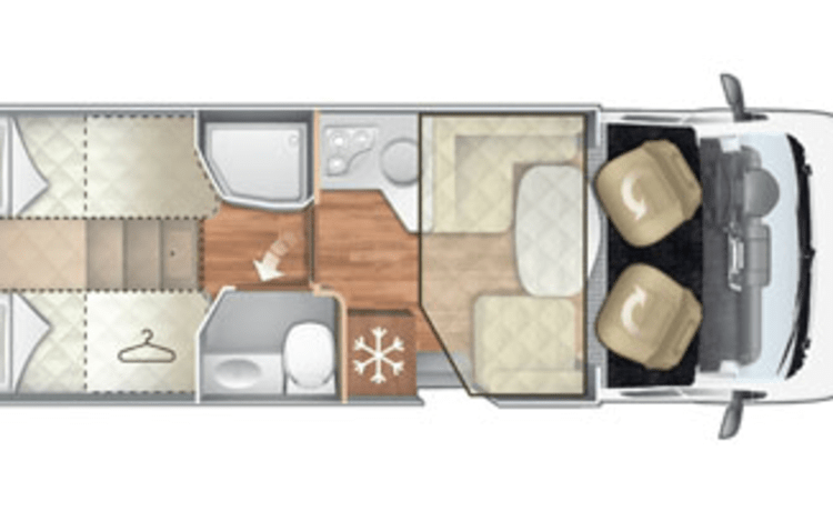 zefiro – Der silberne Camper 2021