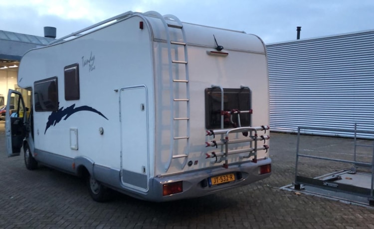 Komplettes Familiencamper Fiat 7 Personen