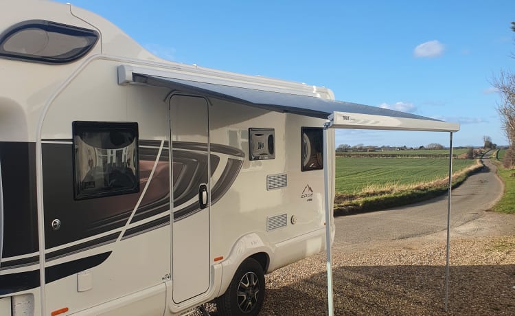 Taylor – Camping-car familial 6 ceintures de sécurité 2021 sur la côte est du Yorkshire