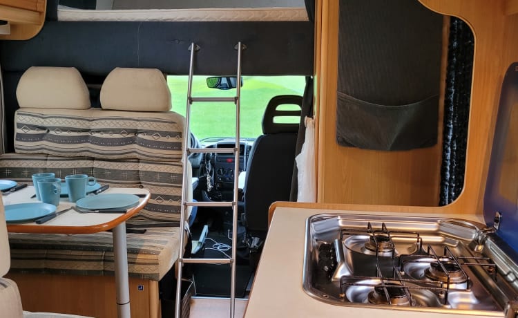 Life is a journey not a destination! – 5p Fiat Ducato Elnagh alcove from 2005