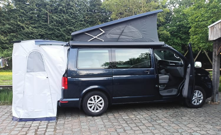 4pers Volkswagen california campervan uit 2022