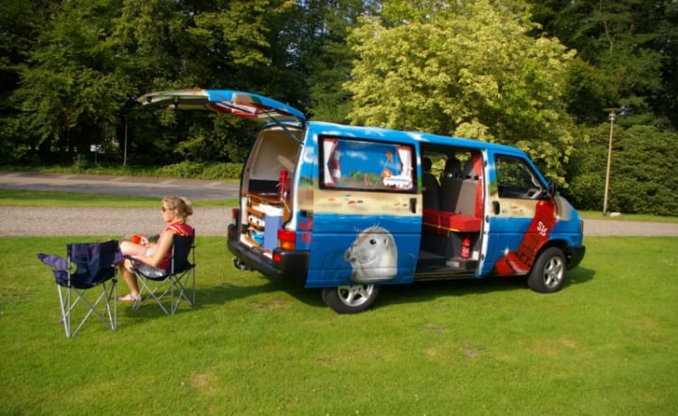 Beach – Beach - Gemütlicher und robuster VW T4 Campervan