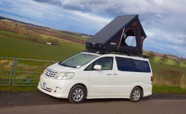 Uitgebreide verzekering voor 5 personen automatische campervan