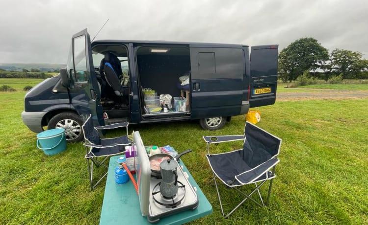 Big Blue – 2 berth Ford campervan from 2013