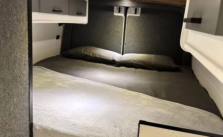 3 berth professionally converted high spec camper.