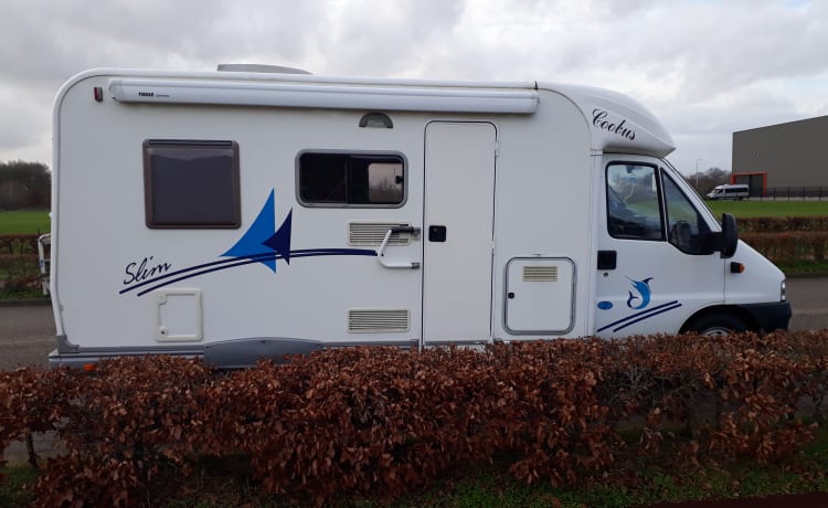 Leuke compacte camper voor mooie reizen.