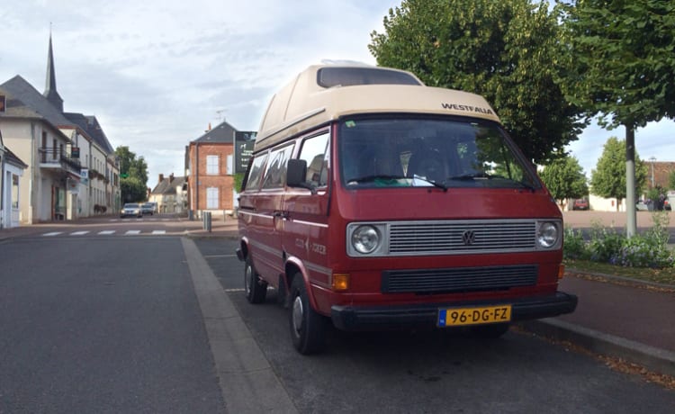 Mooie complete VW T3 Westfalia club joker te huur 