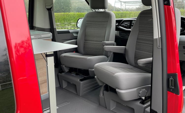 Liberty – 2022 VW T6.1 CALIFORNIA Wohnmobil 4 Schlafplätze - Automatik