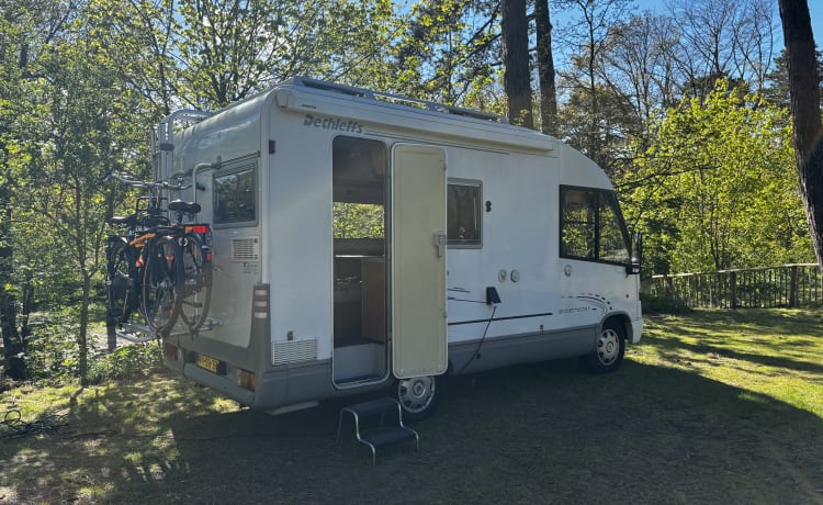 Camper Fruttel – Le Globetrotter de Dethleff de 1998