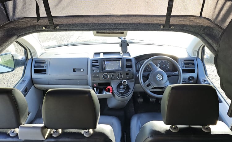 Vanhalla – VW T5 Campervan Newly converted in 2024 Long Wheel Base 4 Berth