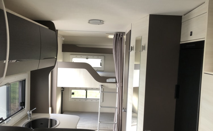 HappyCamper – On holiday with a 6-person Chausson Alcove Camper from 2018?