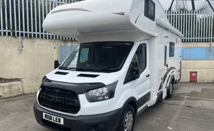 2018 Ford Transit Roller Team Zefiro 690 Automatic 