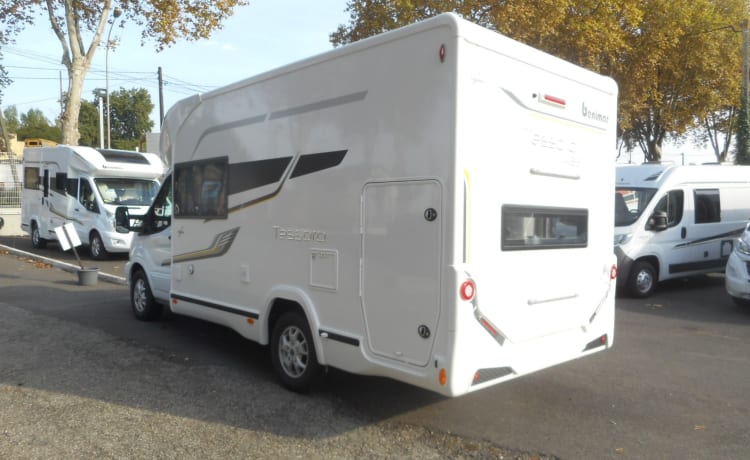 BENIMAR TESSORO 483 avec option NORTHAUTOKAPP NEUF ( MAI 2023 )