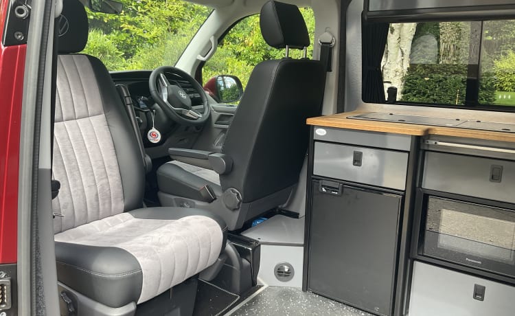 Freedom – 4-persoons Volkswagen campervan uit 2024