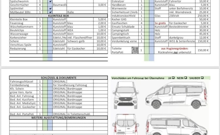 Camping-car d'aventure sportif RS CAMPER "S" avec système audio haut de gamme