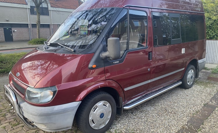 2 pers. kampeerbus – 2p Ford Wohnmobil aus dem Jahr 2003