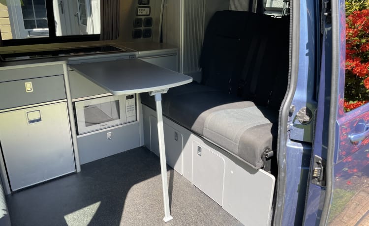 4 berth Volkswagen campervan from 2018