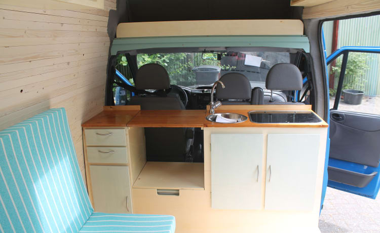 De Blauwe droom – Ford Transit, il sogno blu