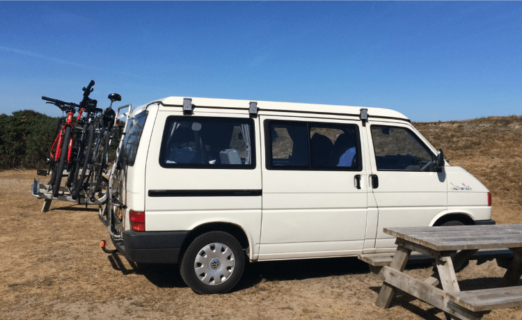 T4 – Heerlijke compacte T4 Westfalia Californie camper