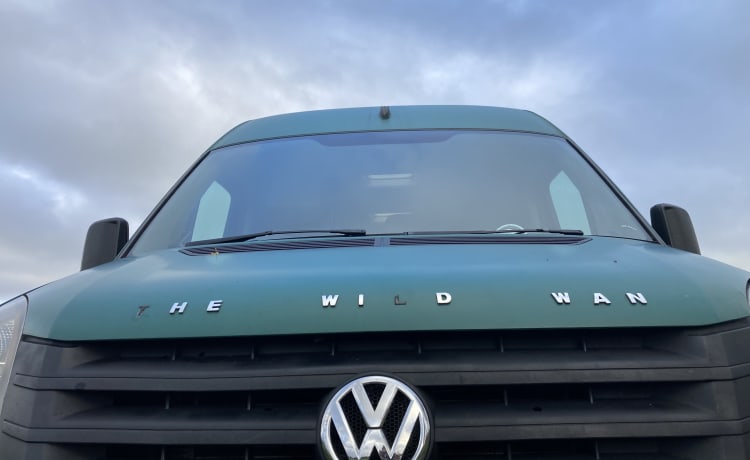 The Big Green Van – Tour the NC500 in luxury - large 3 berth off-grid camper insurance included