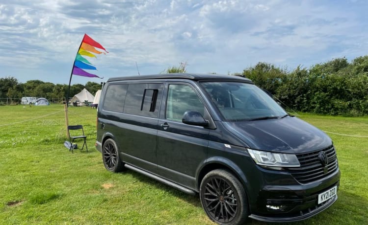 Seymour  – Luxe 2021 VW-camper met hoge specificaties en flexibel ophalen/inleveren