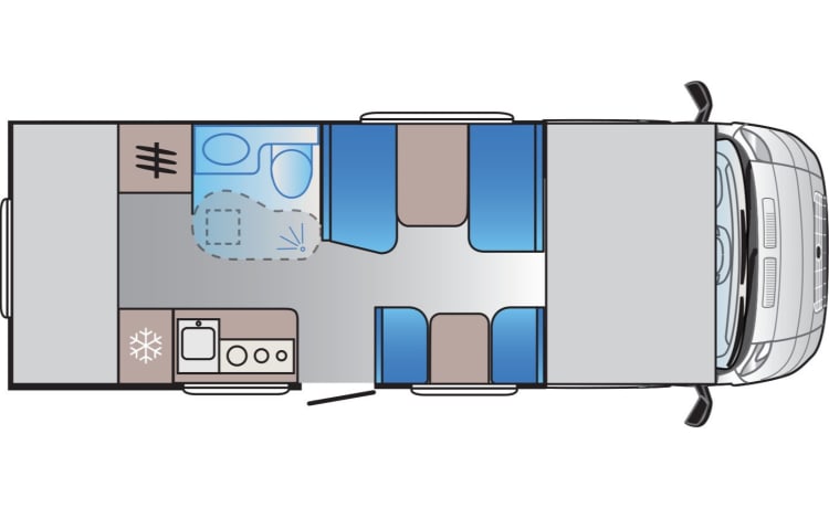 Freedom 7 – Adria Sunliving A70DK - (Edinburgh)