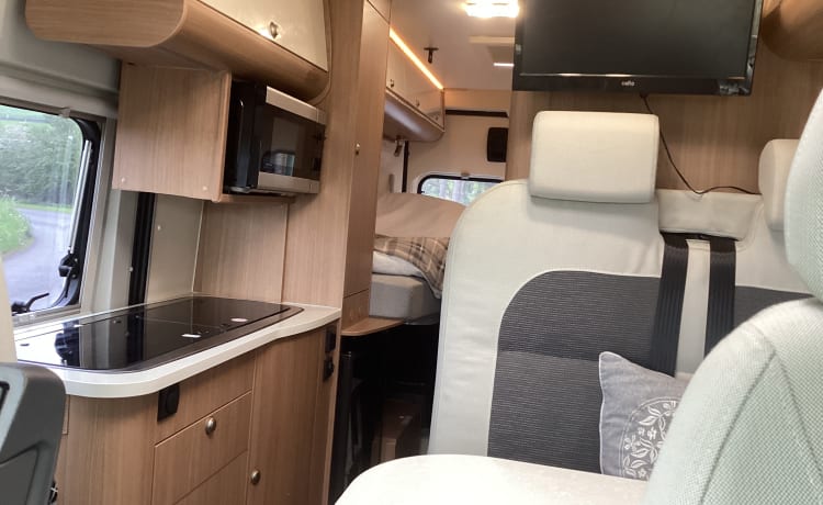 Our van  – 2 Berth adria  Sunliving motorhome . Very low mileage 