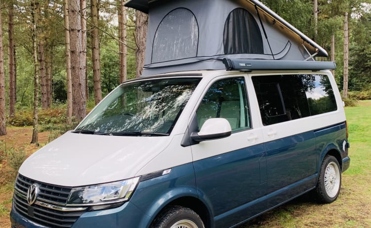 Boris – Luxe 4-persoons T6 VW-camper met pop-top