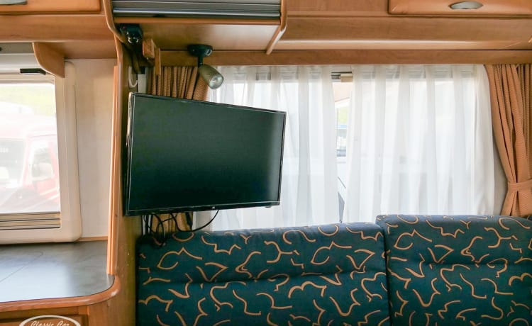 Hymer rondzit – Luxury Hymer B534 integral