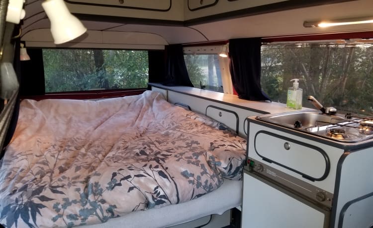 maison lumineuse ! Partez pour un road trip inoubliable avec ce confortable VW T4 !