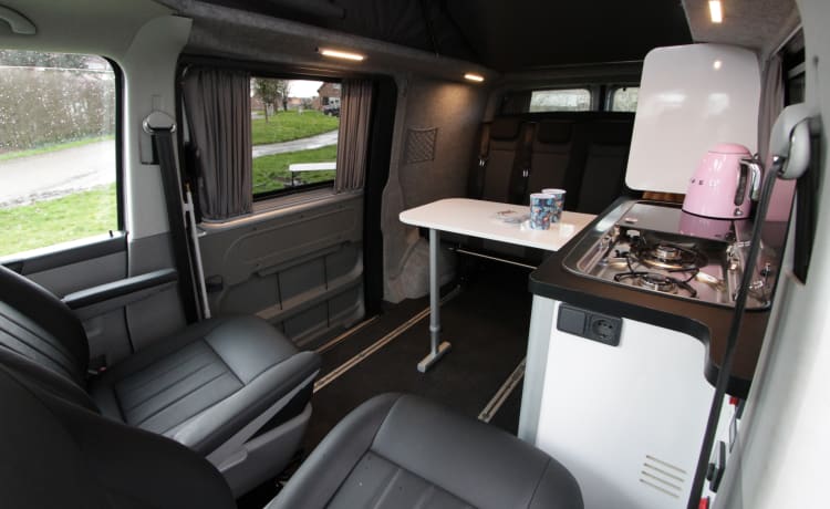 Camper Volkswagen di lusso per 5 persone