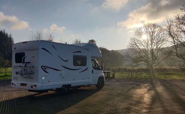 Familie Fiat Bessacarr 5Bett/5Gürtel Wohnmobilvermietung